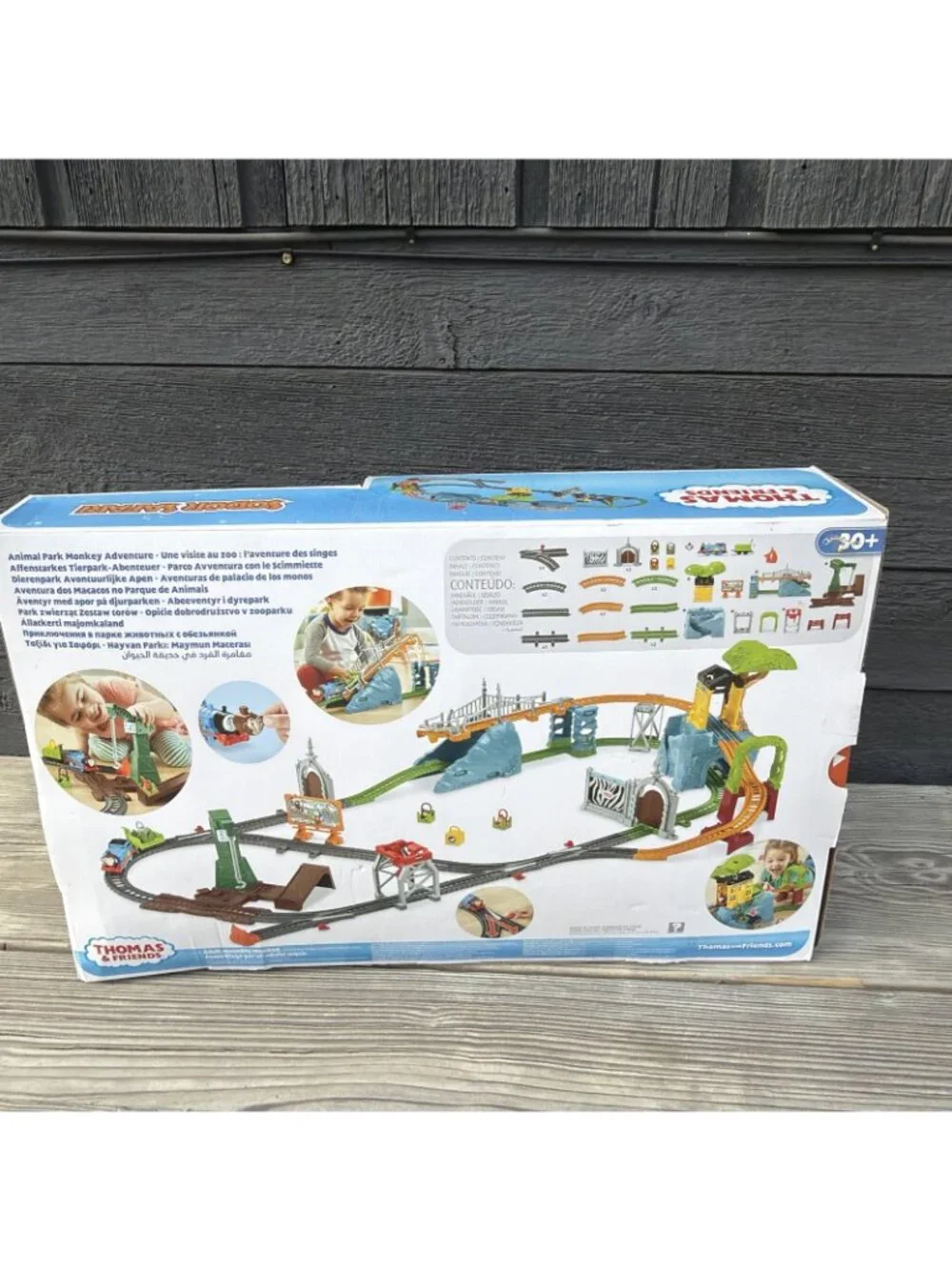 Thomas & Friends Sodor Safari Animal Park Monkey Adventure Fisher Price NO TRAIN